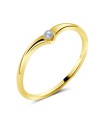 Pearl Rope Design Silver Ring NSR-806